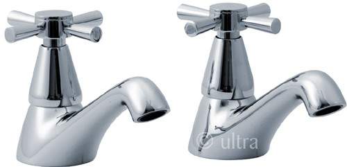 Ultra Riva Basin Taps (pair)