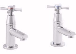Ultra Pixi X head basin taps (pair)