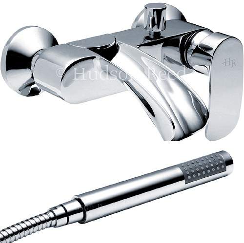 Hudson Reed Reign Wall Mounted Waterfall Bath Shower Mixer Tap.