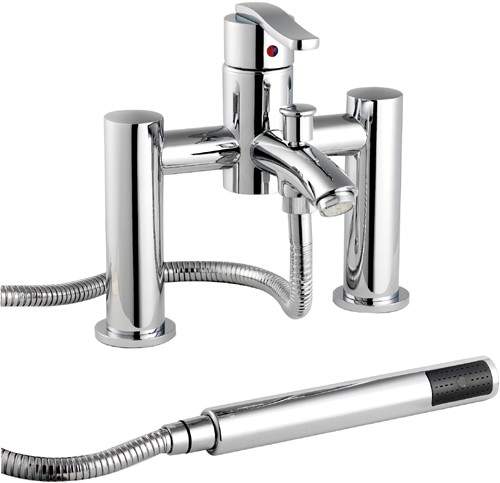 Ultra Rossi Bath Shower Mixer Tap With Shower Kit.