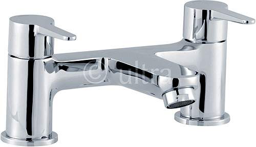 Ultra Series 140 Bath Filler Tap (Chrome).