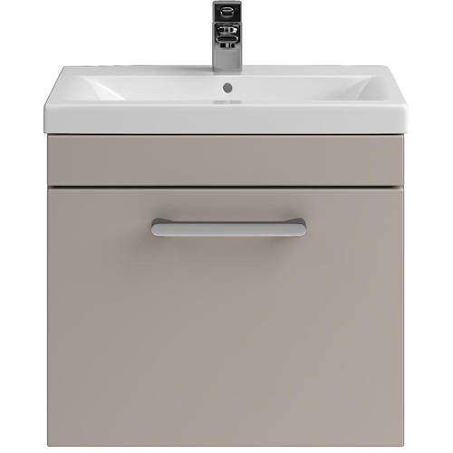 Premier Shipton 500mm Wall Hung Vanity Unit & Basin Type 2 (Stone Grey).