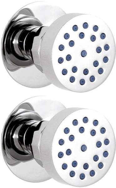 Premier Showers 2 x Round Body Jets.