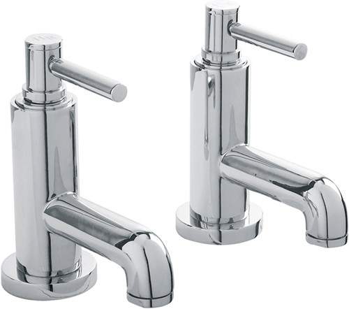Hudson Reed Tec Bath Taps With Lever Handles.