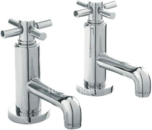 Hudson Reed Tec Basin Taps With Cross Handles.