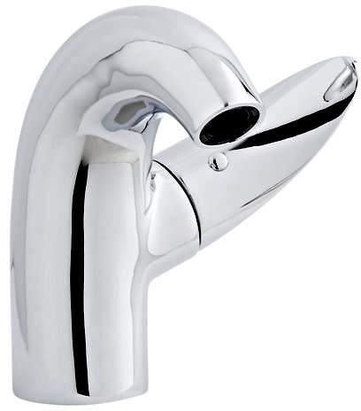 Ultra Freya Mono Basin Mixer Tap With Lever Handle (Chrome).