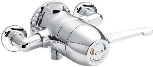 Thermostatic TMV3 Exposed Sequential Shower Valve With Lever Handle.