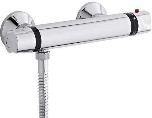 Ultra Showers TMV2 Thermostatic Bar Shower Valve (Bottom Outlet).