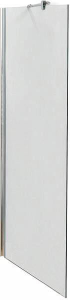 Hudson Reed Wet Room Glass Shower Screen & Arm (760x1950mm).