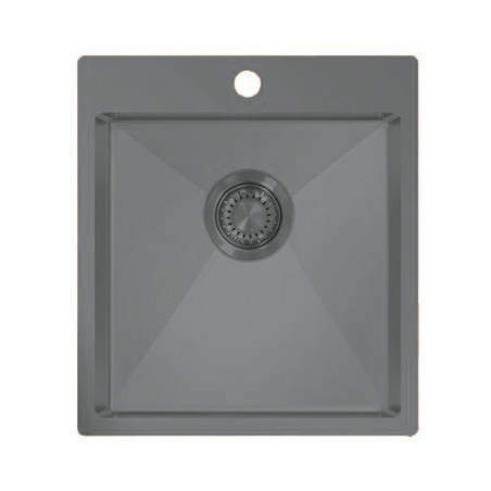 UKINOX ColorX Flush Mount Kitchen Sink (450/505mm, Titanium).