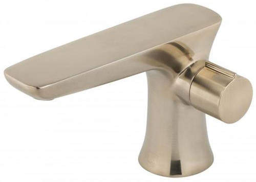 Vado Altitude Progressive Basin Tap With Clic-Clac Waste (Brushed Gold).