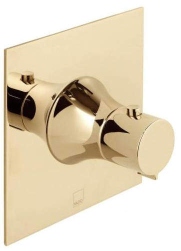 Vado Altitude Concealed Thermostatic Shower Valve (Polished Gold).