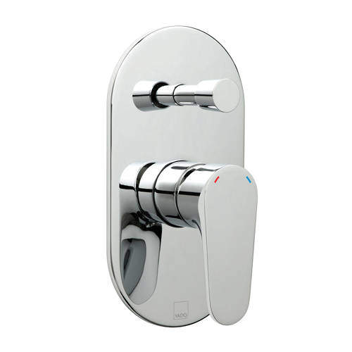 Vado Ascent Manual Shower Valve With Diverter & 2 Outlets (Chrome).