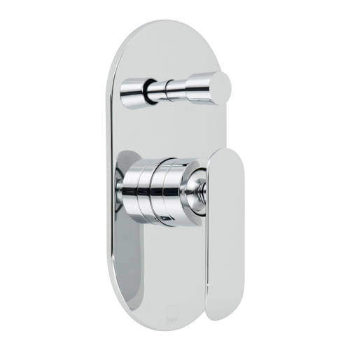 Vado Kovera Manual Shower Valve With 2 Outlets & Diverter (Chrome).