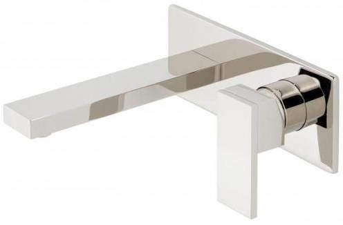 Vado Notion Wall Mounted Basin Mixer Tap (Bright Nickel).