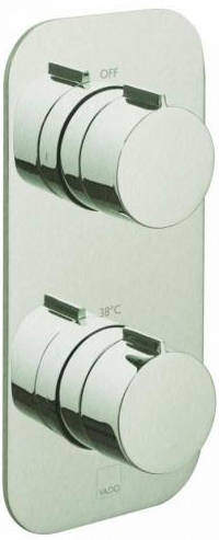 Vado Altitude 2 Outlet Thermostatic Shower Valve (Brushed Nickel).