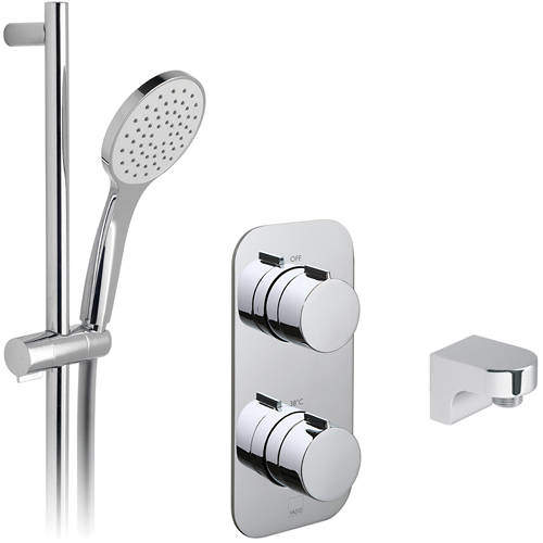 Vado Shower Packs Thermostatic Shower Set With 1 Outlet (Chrome).