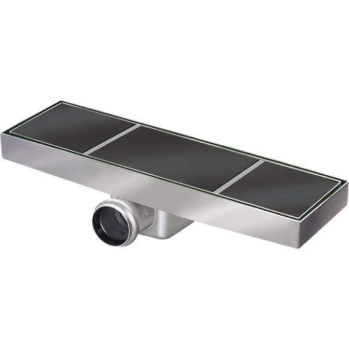 VDB Tile Drains Shower Tile Channel 910x300mm (Stainless Steel).