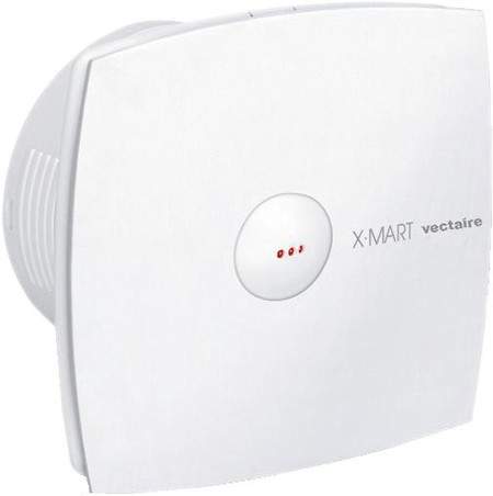 Vectaire X-Mart Auto Extractor Fan. 150mm (White).