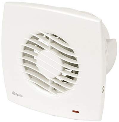 Xpelair Axial Extractor Fan With Pull Cord. 100mm.