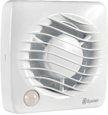 Xpelair Axial Extractor Fan With PIR Sensor (100mm).