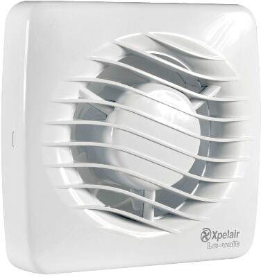 Xpelair LV100 Low Voltage Extractor Fan With Timer (100mm, 12v).