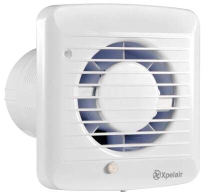 Xpelair Slimline Extractor Fan With PIR Control (100mm).