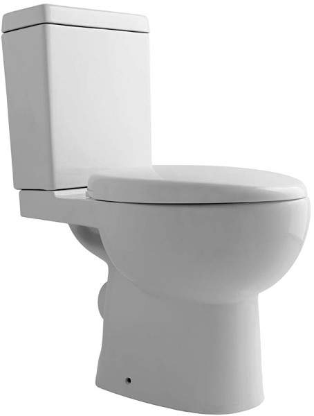XPress Delux Ultra Modern Toilet With Push Flush Cistern & Seat.