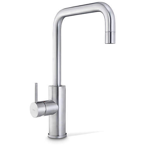 Zip HydroTaps Cube Mixer Kitchen Tap (Brushed Chrome).