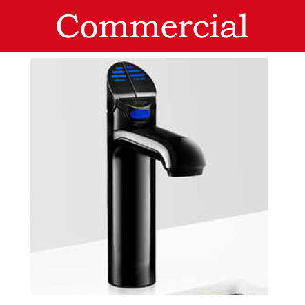 Zip G5 Classic Filtered Chilled Water Tap (41 - 60 People, Gloss Black).