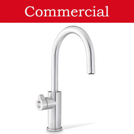 Zip Arc Design Filtered Boiling Water Tap (41 - 60 People, Brushed Chrome).