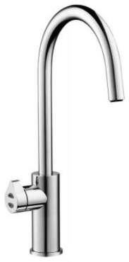 Zip Arc Design Filtered Boiling Hot & Ambient Water Tap (Brushed Chrome).