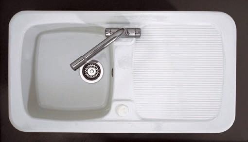 Larger image of Astracast Sink Aquitaine 1.0 bowl ceramic kitchen sink.
