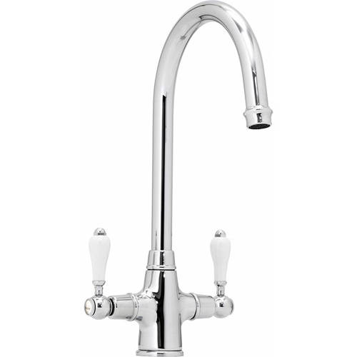 Abode Ludlow Monobloc Kitchen Tap (Chrome).
