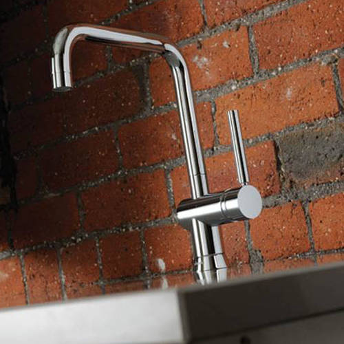 Example image of Abode Tuscana Single Lever Kitchen Tap (Chrome).