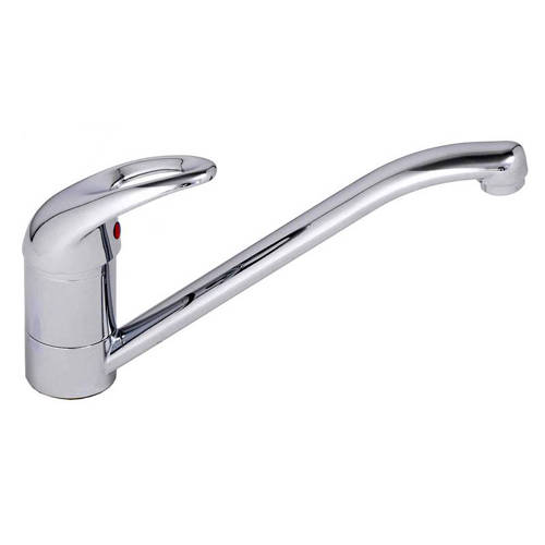 Example image of Abode Ursa Single Lever Kitchen Tap (Chrome).