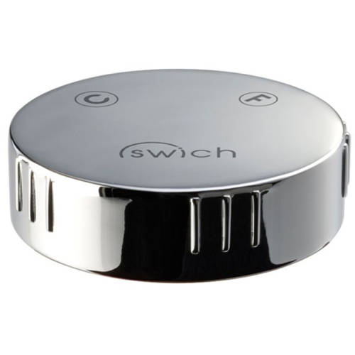 Larger image of Abode Swich Diverter Kit With Round Handle (Chrome).