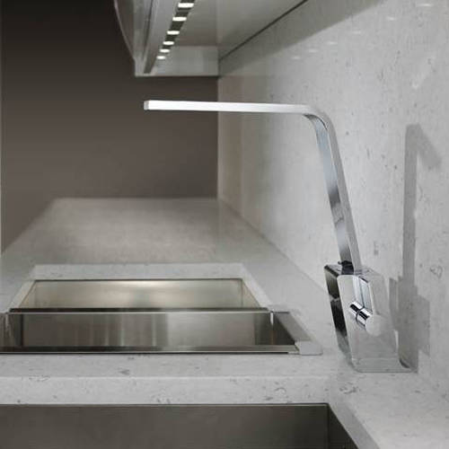 Example image of Abode Verso Monobloc Kitchen Tap (Chrome).