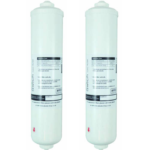 Larger image of Abode 2 x Swich Classic Filter Cartridge (Normal Water).