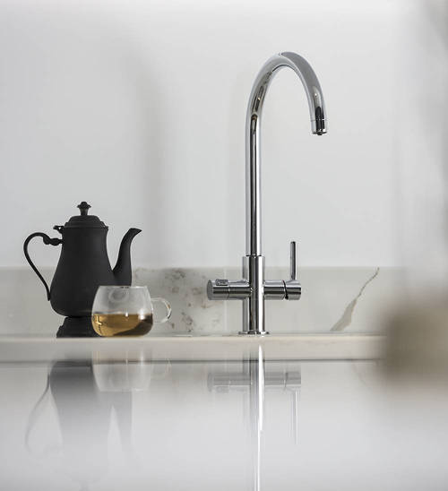 Example image of Abode Pronteau 3 In 1 Boiling Water Filtered Kitchen Tap (Br Nickel).