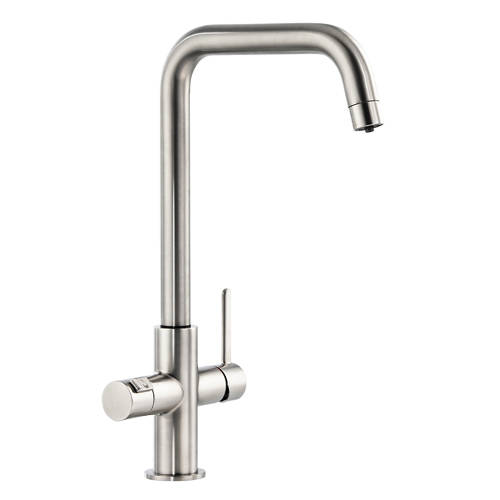 Larger image of Abode Pronteau 3 In 1 Boiling Water Filtered Kitchen Tap (Br Nickel).