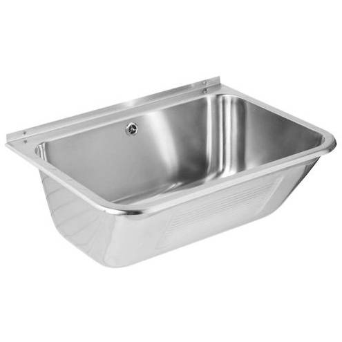 Larger image of Acorn Thorn Large Wall Mounted Utility Sink 655mm (Stainless Steel).