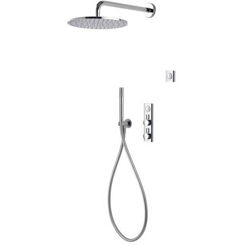 Larger image of Aqualisa HiQu Digital Smart Shower Valve Kit 05 (HP, Combi).