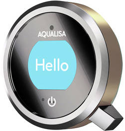 Example image of Aqualisa Q Q Smart 15N With Round Shower Head, Arm & Nickel Accent (HP).