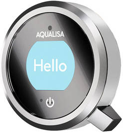 Example image of Aqualisa Q Q Smart 15S With Round Shower Head, Arm & Silver Accent (HP).