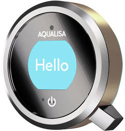 Example image of Aqualisa Q Q Smart 18N With Shower Head, Slide Rail & Nickel Acc (Gravity).