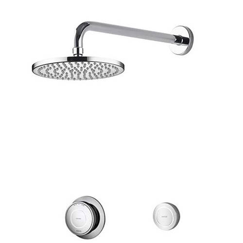 Larger image of Aqualisa Rise Digital Shower With Remote & 200mm Fixed Head (HP).