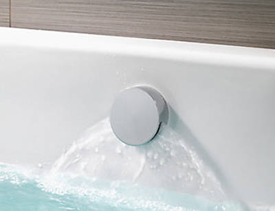 Example image of Aqualisa Rise Digital Bath Filler Tap With Overflow Bath Filler (HP).