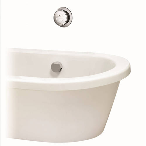 Example image of Aqualisa Rise Digital Bath Filler Tap With Overflow Bath Filler (HP).