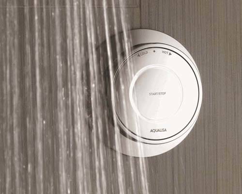 Example image of Aqualisa Rise Digital Shower With Remote & 300mm Fixed Head (GP).